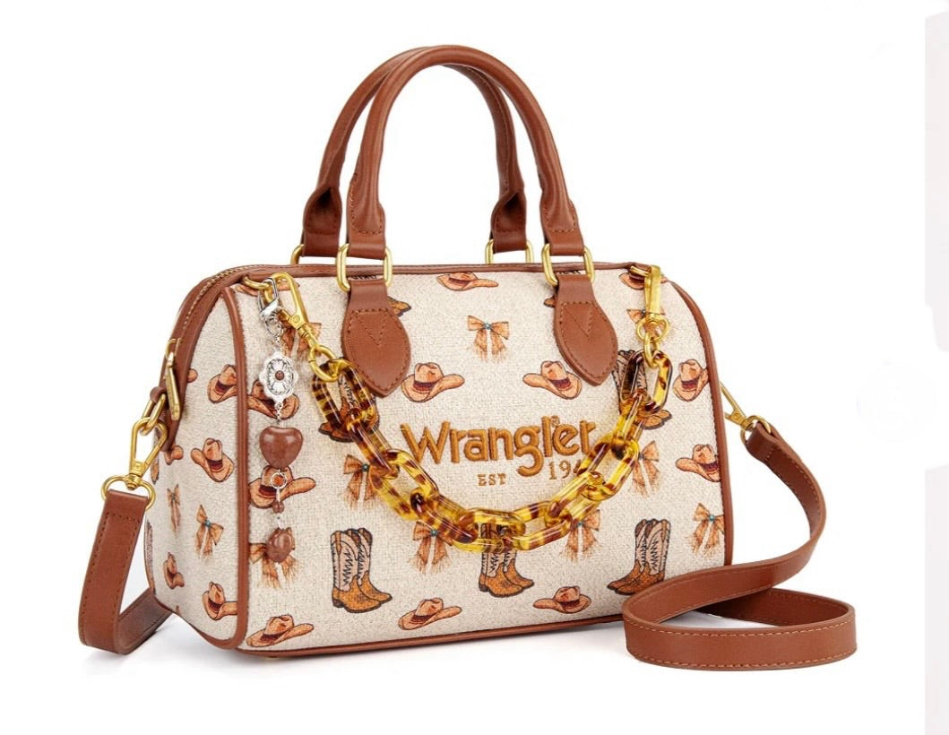 Wrangler Canvas Cowgirl Bag