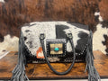 Cowhide duffel