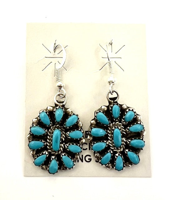 Cluster earrings